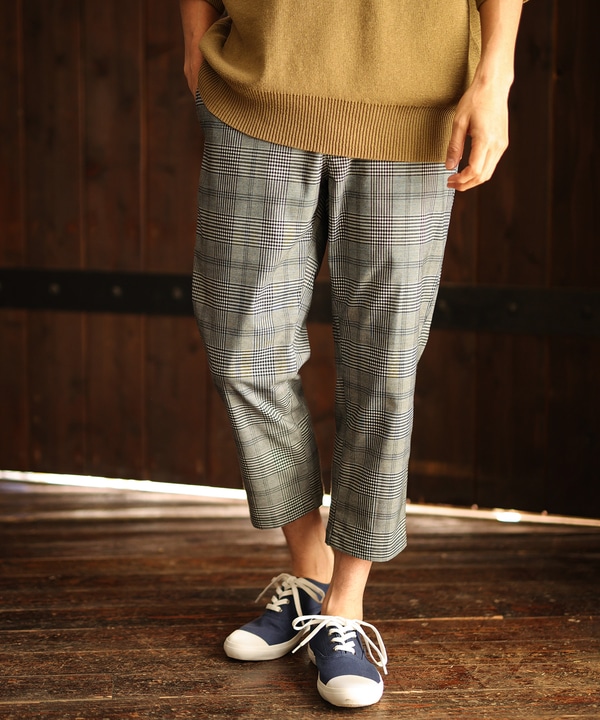 T Rチェックパンツ メンズファッション通販 Men S Bigi Online Store メンズビギ オンラインストア