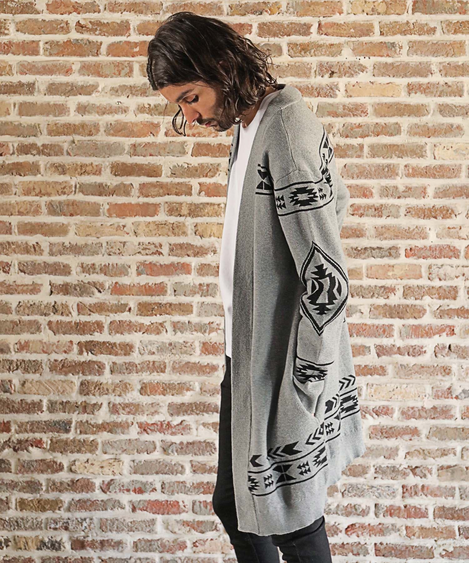 12g ジャガード編みカーディガン メンズファッション通販 Men S Bigi Online Store メンズビギ オンラインストア