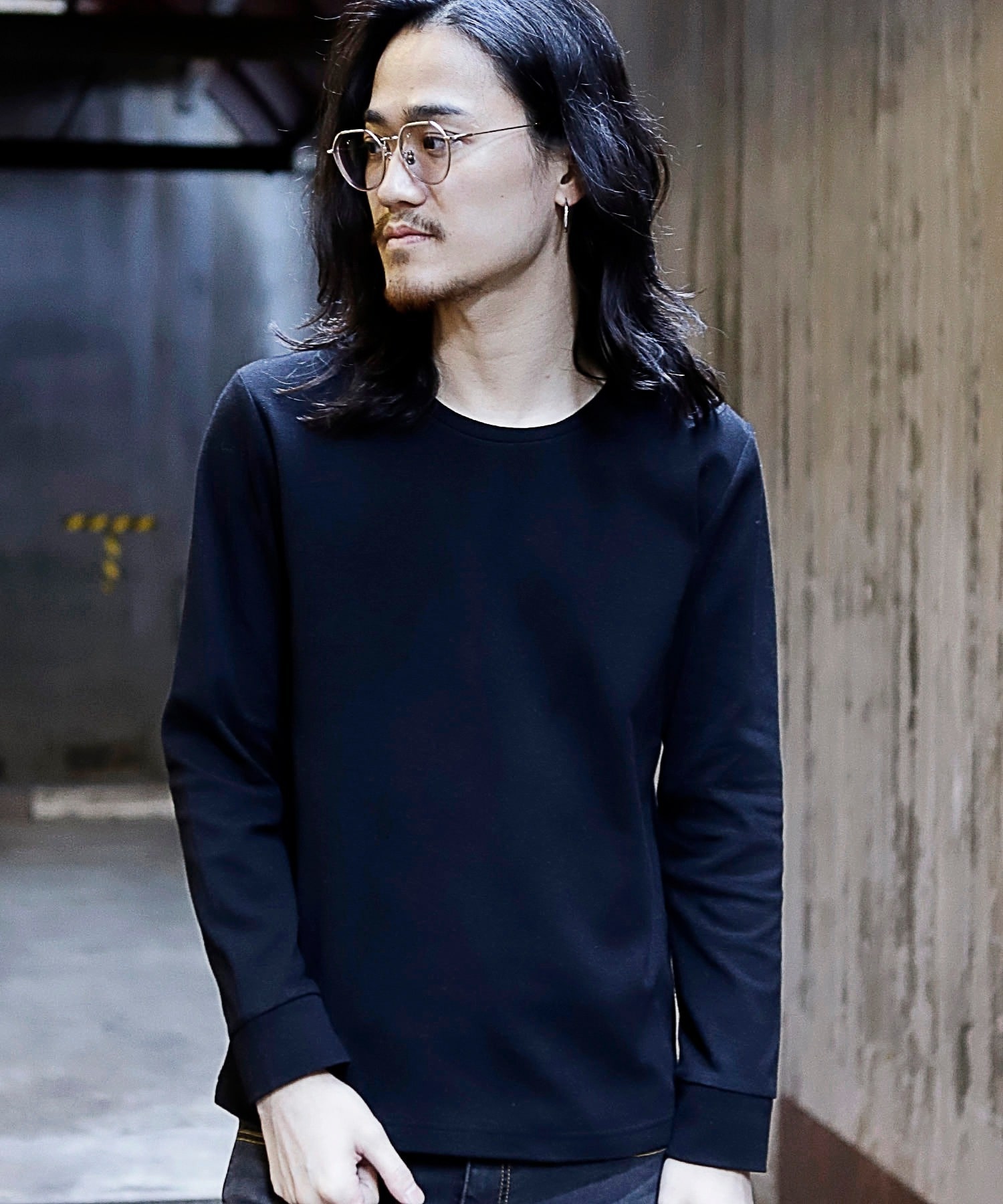 スパンフライスロングtシャツ メンズファッション通販 Men S Bigi Online Store メンズビギ オンラインストア