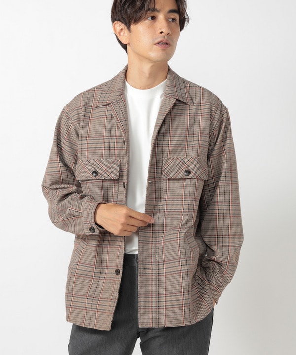 T/Rチェックシャツブルゾン｜メンズファッション通販 MEN'S BIGI