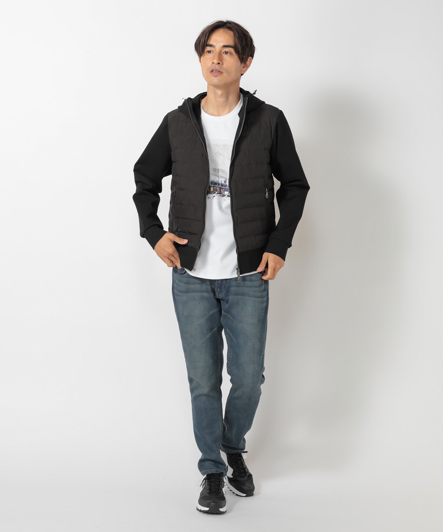 Ldquo Super Saturday Rdquo 解放感の土曜日 スリムイージージャージデニム メンズファッション通販 Men S Bigi Online Store メンズビギ オンラインストア