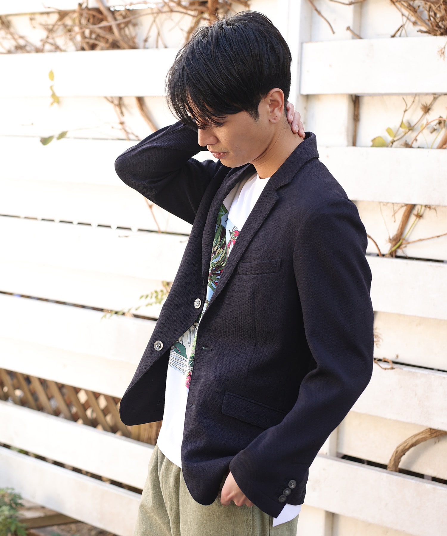 ドビーストレッチジャケット メンズファッション通販 Men S Bigi Online Store メンズビギ オンラインストア ドビーストレッチジャケット メンズファッション通販 Men S Bigi Online Store メンズビギ オンラインストア