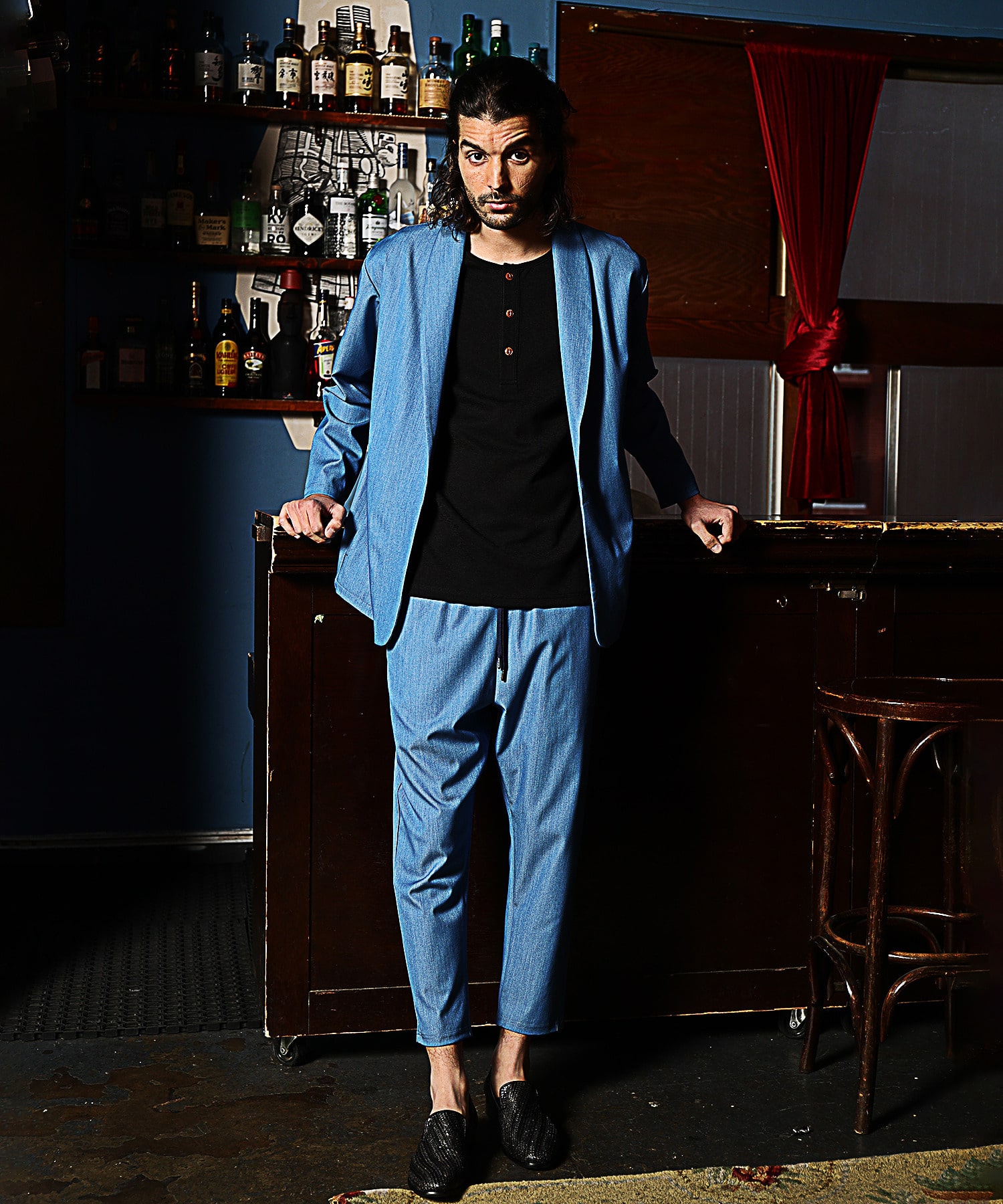 テックデニムイージーパンツ メンズファッション通販 Men S Bigi Online Store メンズビギ オンラインストア