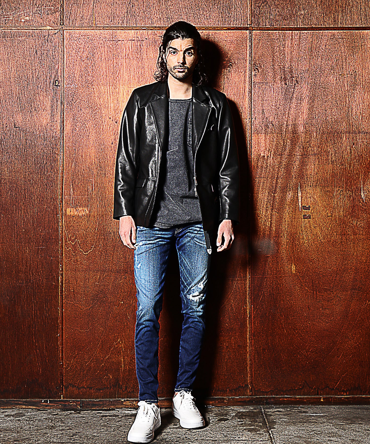 ラムセミネイキッドレザージャケット メンズファッション通販 Men S Bigi Online Store メンズビギ オンラインストア