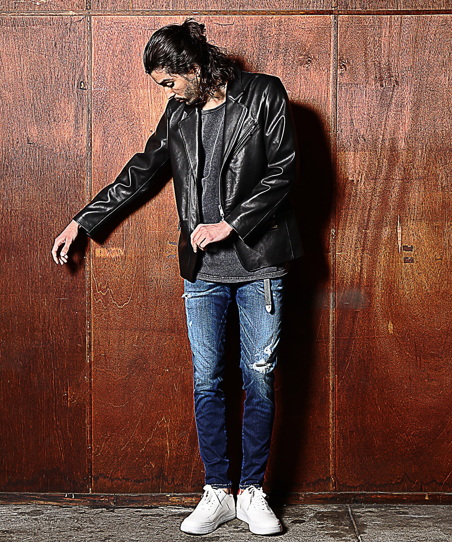 ラムセミネイキッドレザージャケット メンズファッション通販 Men S Bigi Online Store メンズビギ オンラインストア