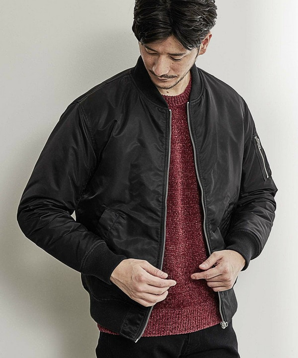 フォースナイロンMA-1ブルゾン｜メンズファッション通販 MEN'S BIGI