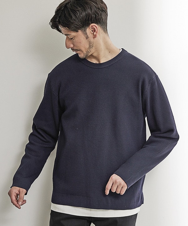 12Gアンサンブルクルーネックニット/セットアイテム/マシンウォッシャブル｜メンズファッション通販 MEN'S BIGI ONLINE STORE  (メンズビギ オンラインストア)