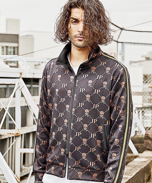 【JUST PLAY】プリントストレッチトラックジャケット/ジャージ｜メンズファッション通販 MEN'S BIGI ONLINE STORE  (メンズビギ オンラインストア)