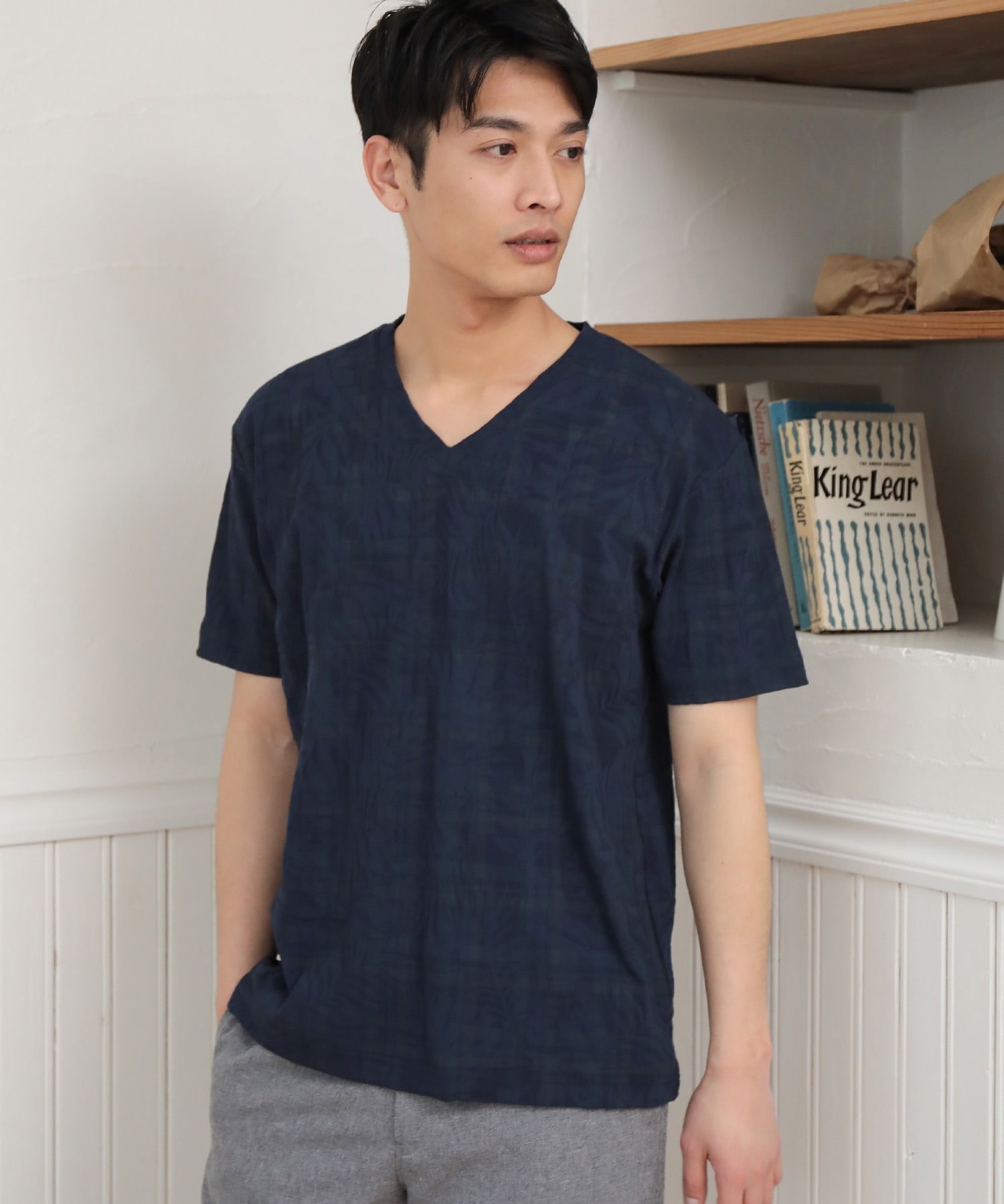 リンクスジャガードTシャツ｜メンズファッション通販 MEN'S BIGI