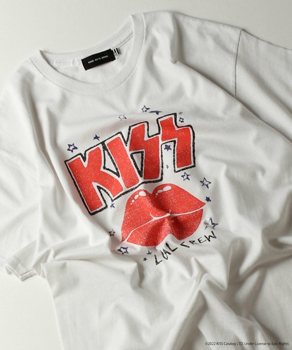 【GOOD ROCK SPEED】KISS／キッス ロックTシャツ 詳細画像 ホワイト 1