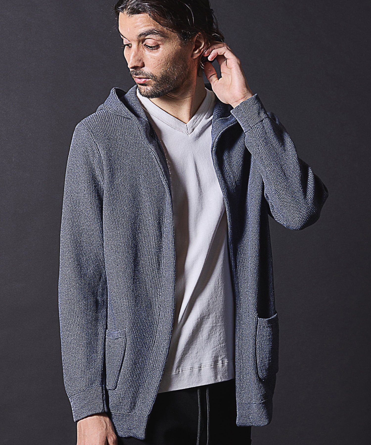 ウォッシャブル釦レスカーディガン｜メンズファッション通販 MEN'S