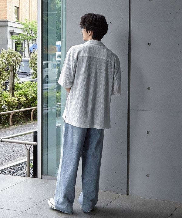 ドビージャガードジャージーオープンカラーシャツ 詳細画像 4