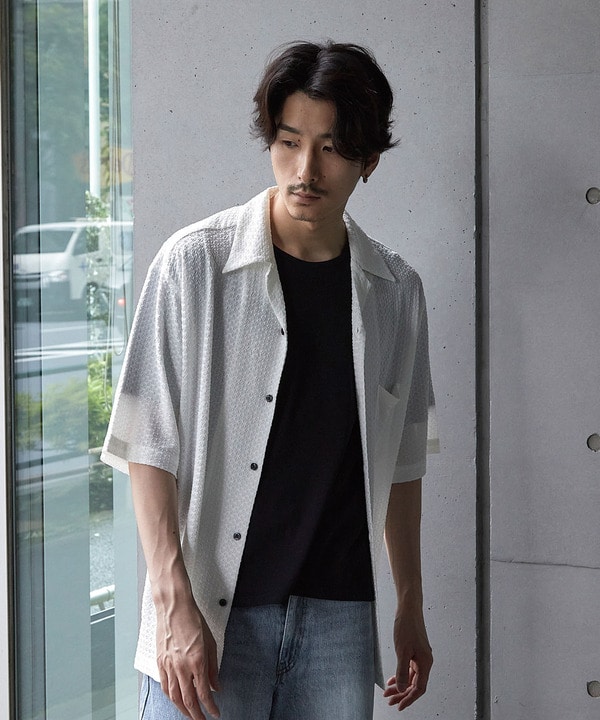 ドビージャガードジャージーオープンカラーシャツ 詳細画像 6