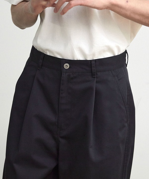 T/Cツイルタックワイドテーパードパンツ 詳細画像 12