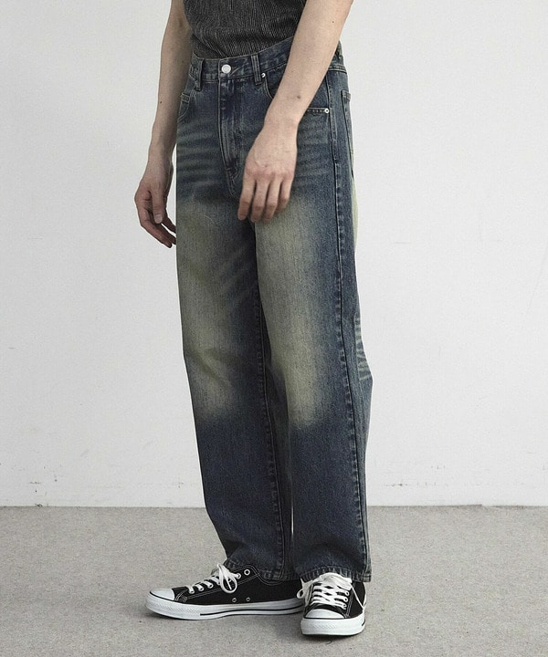 11.5oz　5ポケットルーズストレートパンツ 詳細画像 12