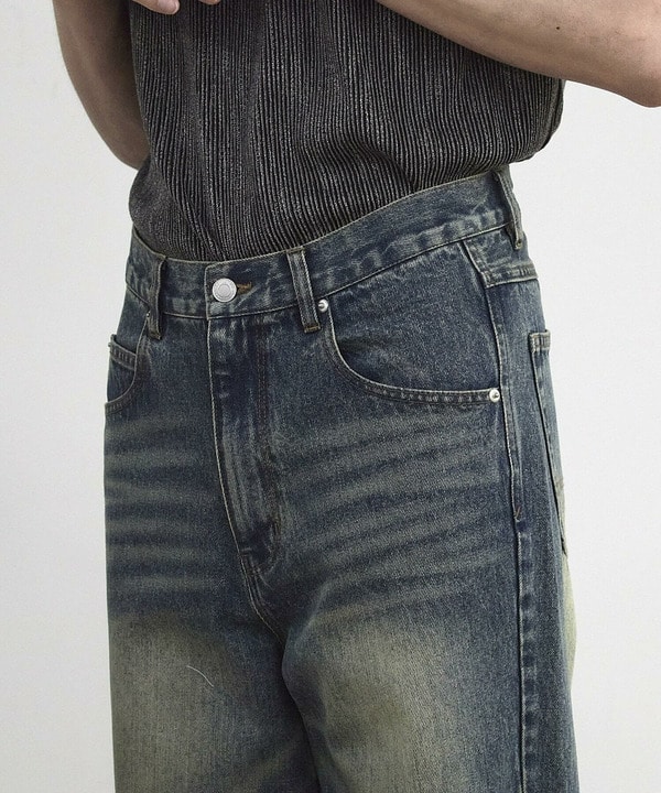 11.5oz　5ポケットルーズストレートパンツ 詳細画像 17