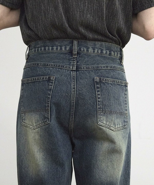 11.5oz　5ポケットルーズストレートパンツ 詳細画像 18
