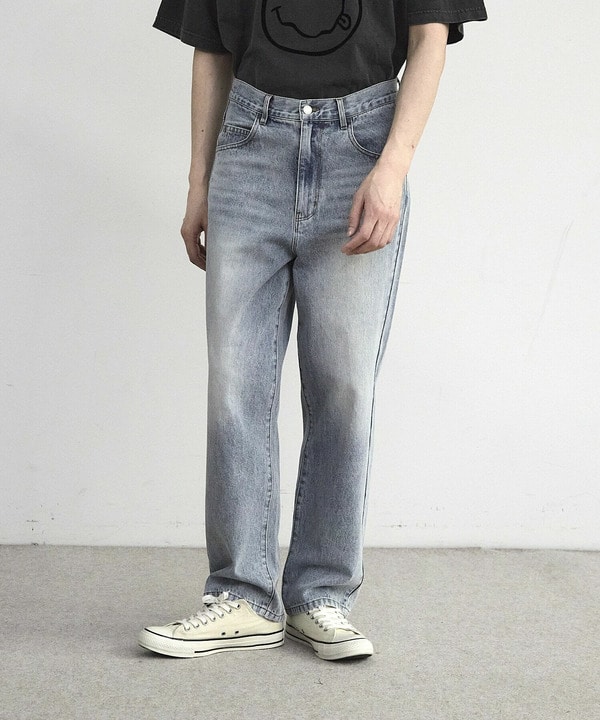 11.5oz　5ポケットルーズストレートパンツ 詳細画像 21