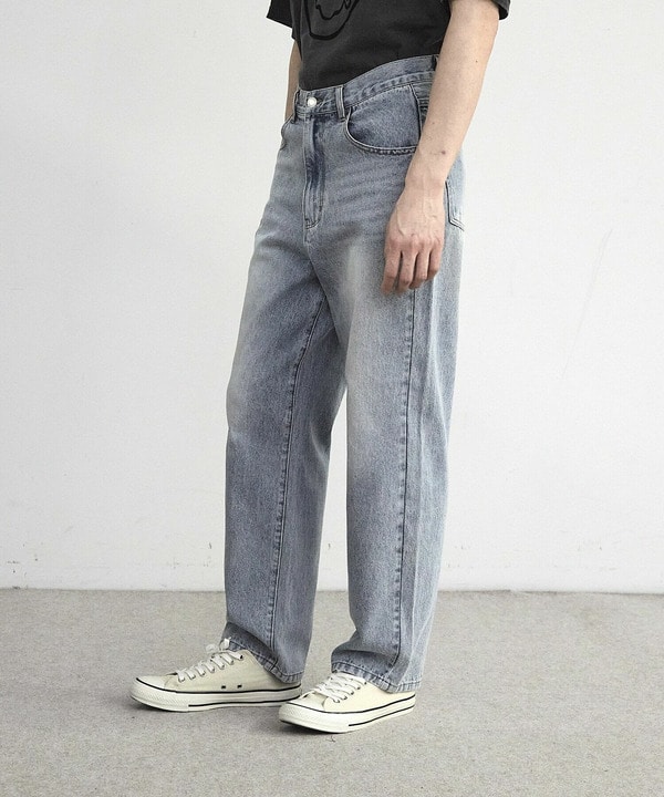 11.5oz　5ポケットルーズストレートパンツ 詳細画像 22