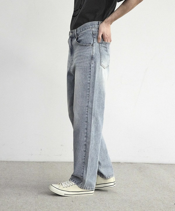 11.5oz　5ポケットルーズストレートパンツ 詳細画像 25
