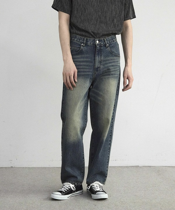 11.5oz　5ポケットルーズストレートパンツ 詳細画像 30