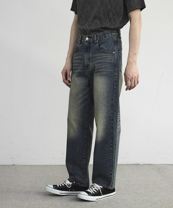 11.5oz　5ポケットルーズストレートパンツ 詳細画像 31