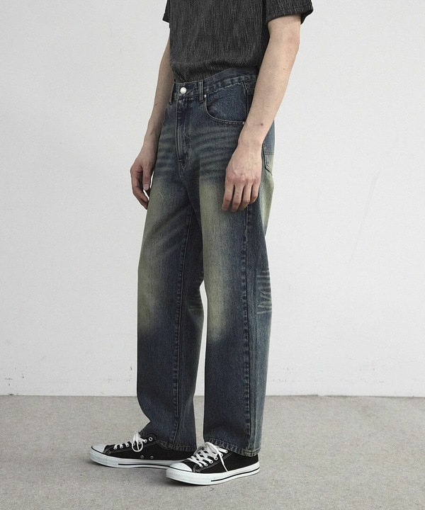 11.5oz　5ポケットルーズストレートパンツ 詳細画像 32