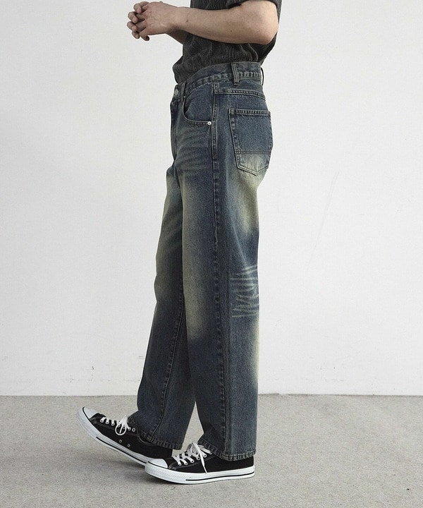 11.5oz　5ポケットルーズストレートパンツ 詳細画像 33