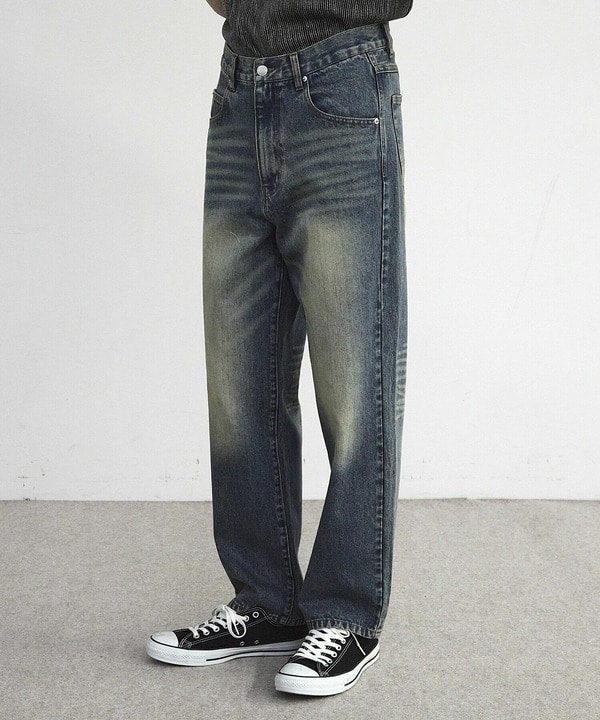 11.5oz　5ポケットルーズストレートパンツ 詳細画像 36