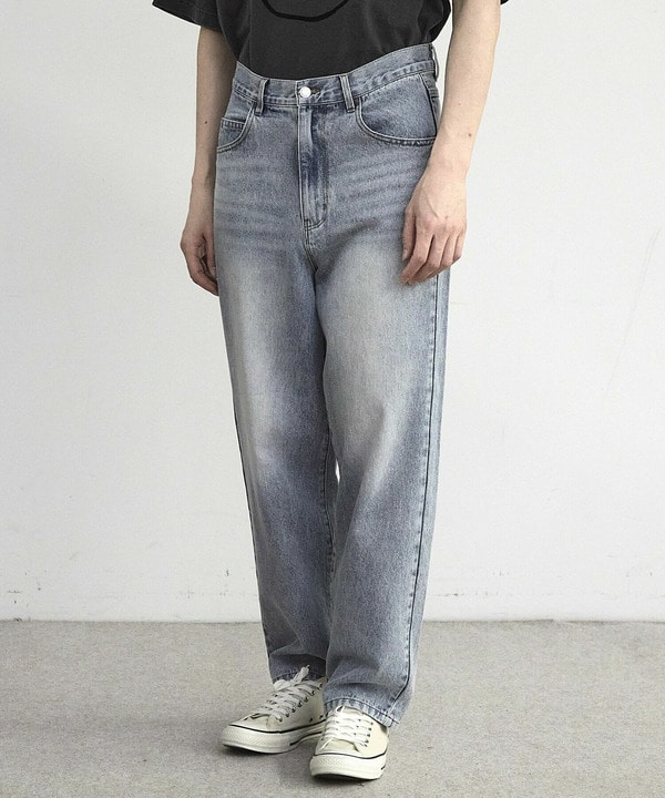 11.5oz　5ポケットルーズストレートパンツ 詳細画像 4