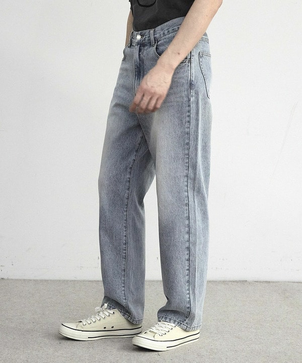 11.5oz　5ポケットルーズストレートパンツ 詳細画像 5