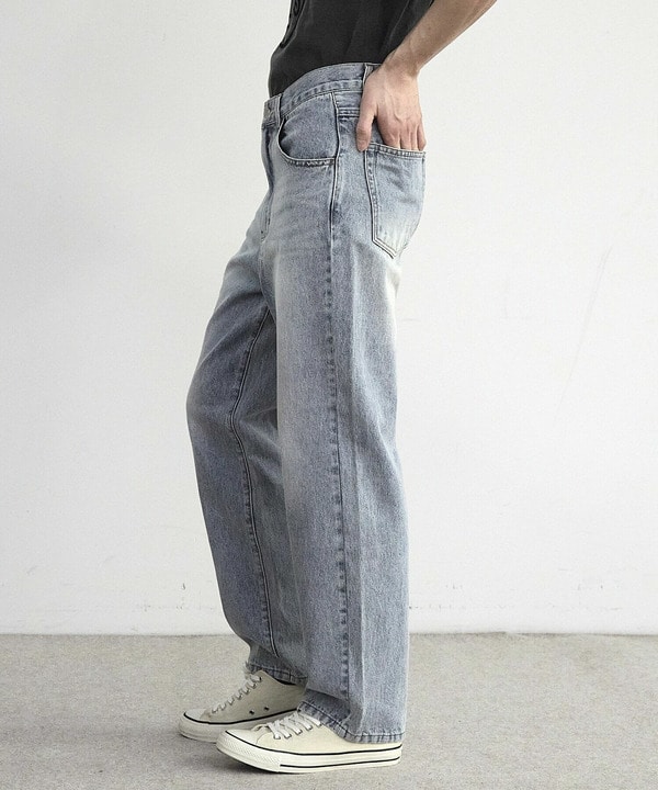 11.5oz　5ポケットルーズストレートパンツ 詳細画像 6