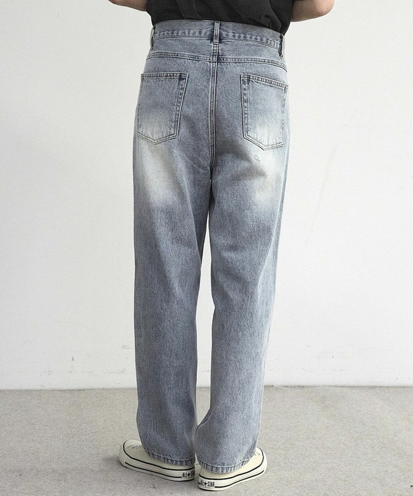 11.5oz　5ポケットルーズストレートパンツ 詳細画像 7