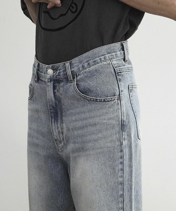 11.5oz　5ポケットルーズストレートパンツ 詳細画像 9