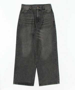 【WEB限定】DENIM BAGGY WIDE PANTS/ルーズフィット/バギーデニムパンツ