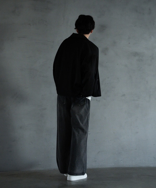 【WEB限定】DENIM BAGGY WIDE PANTS/ルーズフィット/バギーデニムパンツ 詳細画像 13