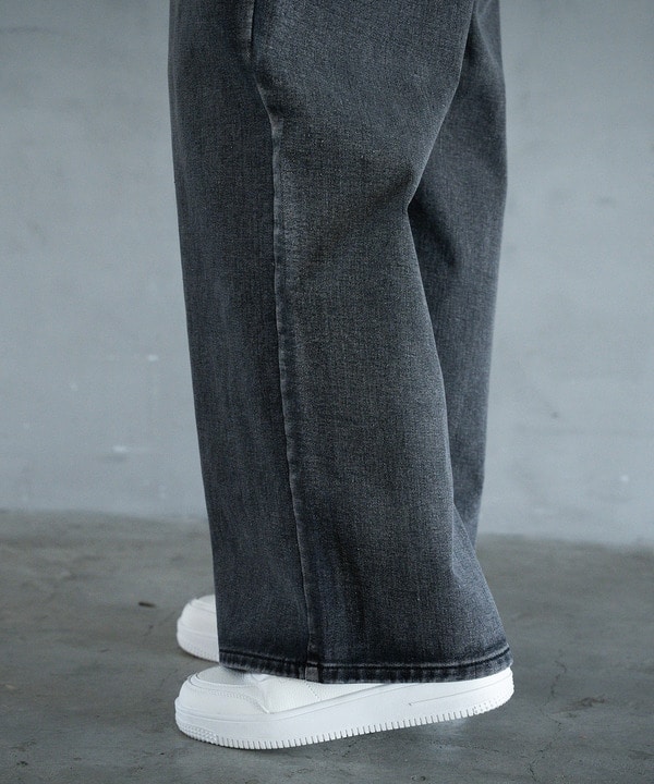 【WEB限定】DENIM BAGGY WIDE PANTS/ルーズフィット/バギーデニムパンツ 詳細画像 17
