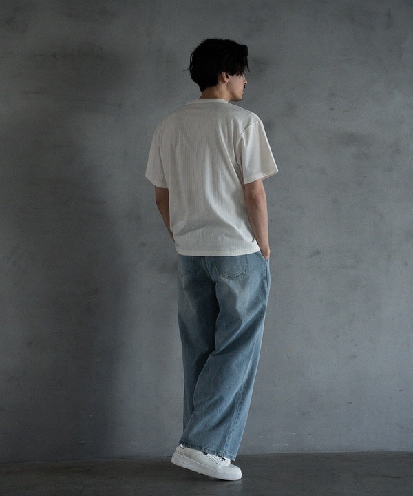 【WEB限定】DENIM BAGGY WIDE PANTS/ルーズフィット/バギーデニムパンツ 詳細画像 5
