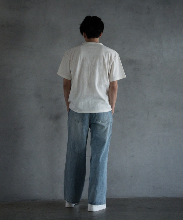 【WEB限定】DENIM BAGGY WIDE PANTS/ルーズフィット/バギーデニムパンツ 詳細画像 6