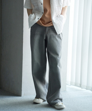 【WEB限定/11.5ozデニム】11.5oz5ポケットワイドストレートパンツ