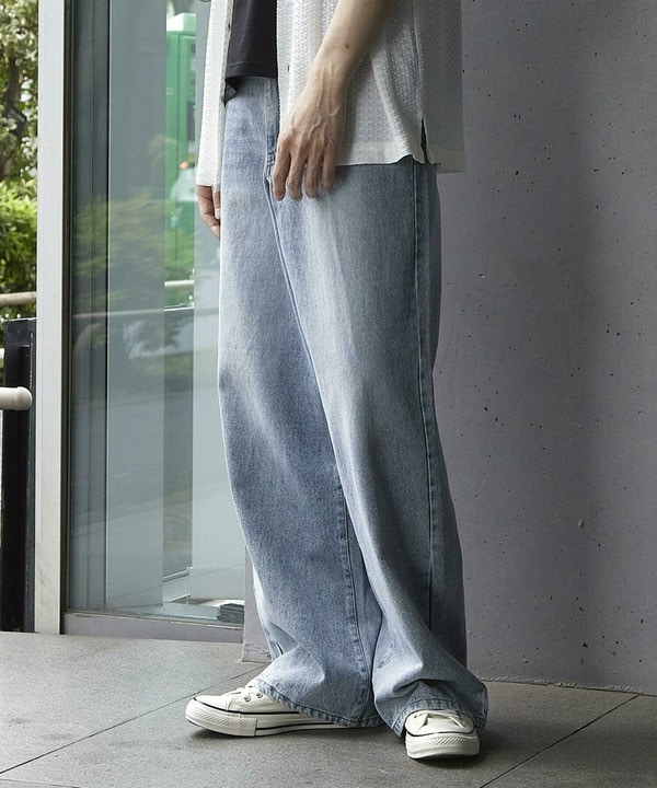 【WEB限定/11.5ozデニム】11.5oz5ポケットワイドストレートパンツ 詳細画像 21