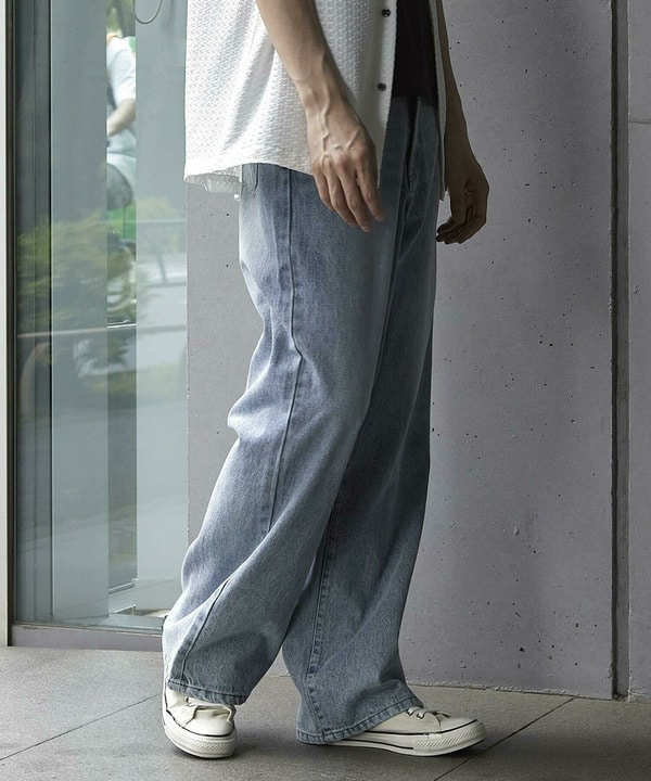 【WEB限定/11.5ozデニム】11.5oz5ポケットワイドストレートパンツ 詳細画像 22