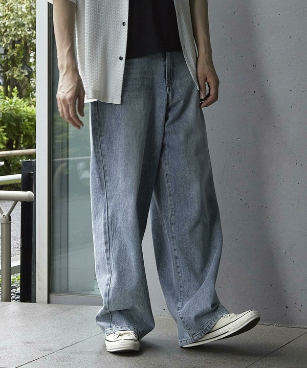 【WEB限定/11.5ozデニム】11.5oz5ポケットワイドストレートパンツ 詳細画像 23