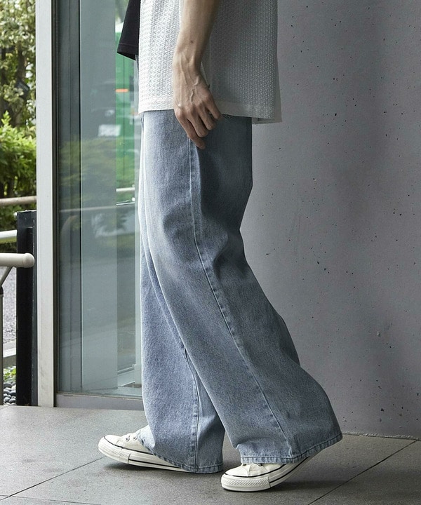 【WEB限定/11.5ozデニム】11.5oz5ポケットワイドストレートパンツ 詳細画像 24