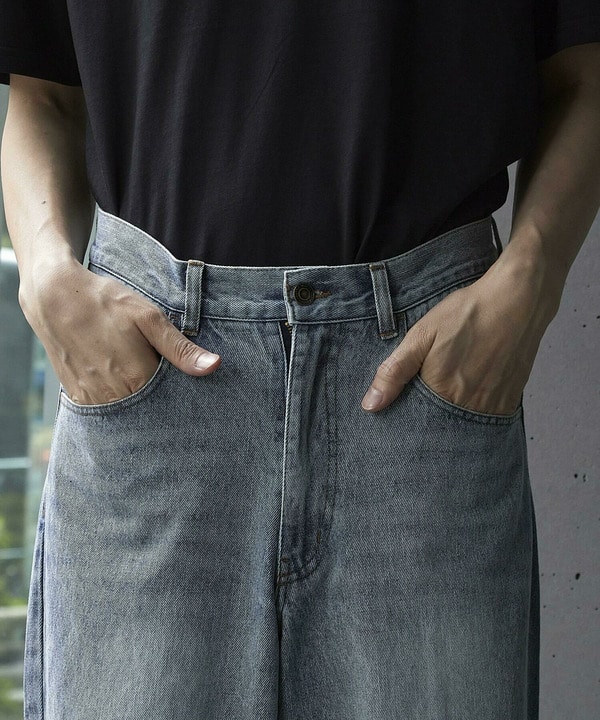 【WEB限定/11.5ozデニム】11.5oz5ポケットワイドストレートパンツ 詳細画像 25