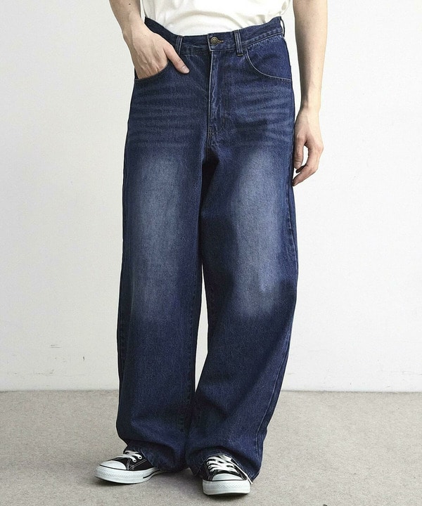 【WEB限定/11.5ozデニム】11.5oz5ポケットワイドストレートパンツ 詳細画像 28