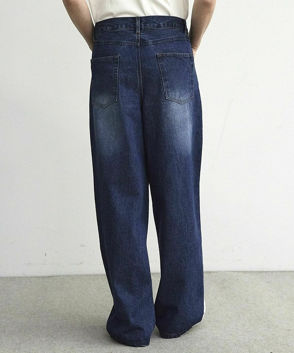 【WEB限定/11.5ozデニム】11.5oz5ポケットワイドストレートパンツ 詳細画像 31