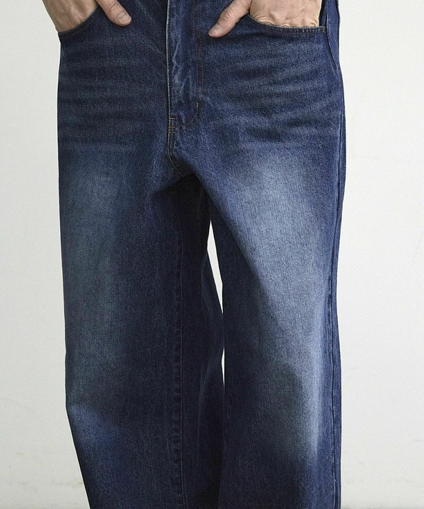【WEB限定/11.5ozデニム】11.5oz5ポケットワイドストレートパンツ 詳細画像 33