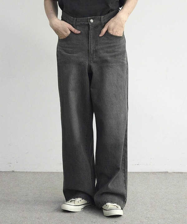 【WEB限定/11.5ozデニム】11.5oz5ポケットワイドストレートパンツ 詳細画像 36