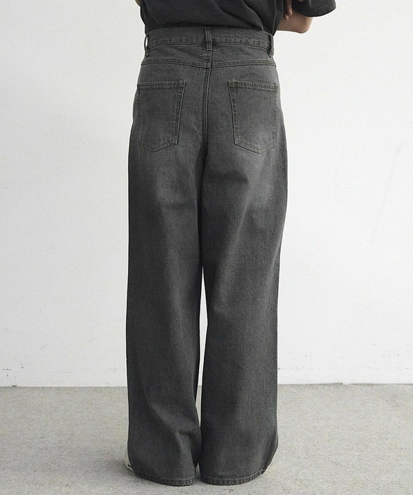 【WEB限定/11.5ozデニム】11.5oz5ポケットワイドストレートパンツ 詳細画像 38